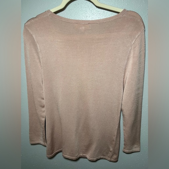 L’Agence Jocelyn Cutout Sweater in Petal Pink size Medium - Picture 3 of 7